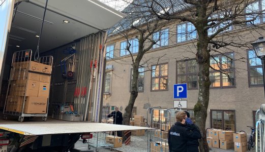Veterinærinstituttet er i gang med flyttingen til Ås
